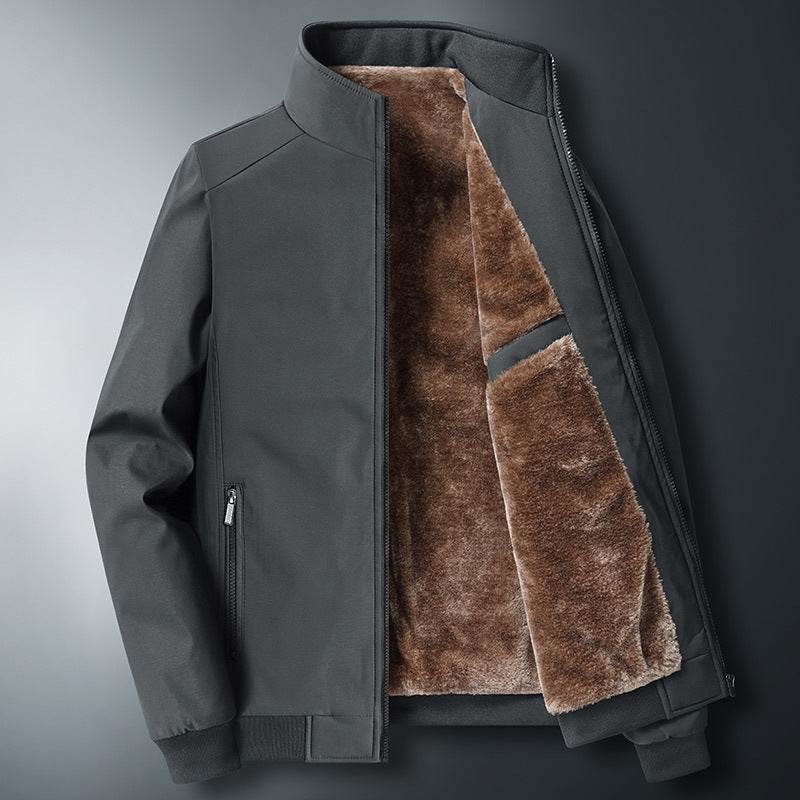 Stylish Business Casual Male Jacket - Genuine Leather Winter Coat 2025 - Buy Center
