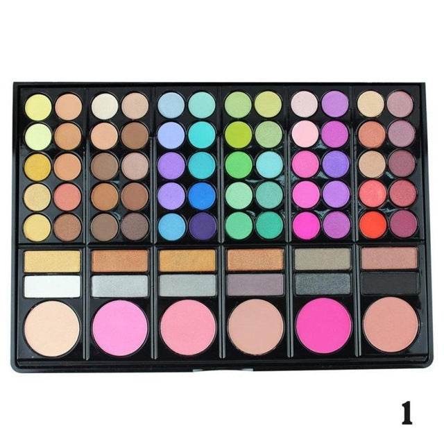 78 Color Matte & Shimmer Eyeshadow Palette - Perfect for Every Skin Tone - Buy Center