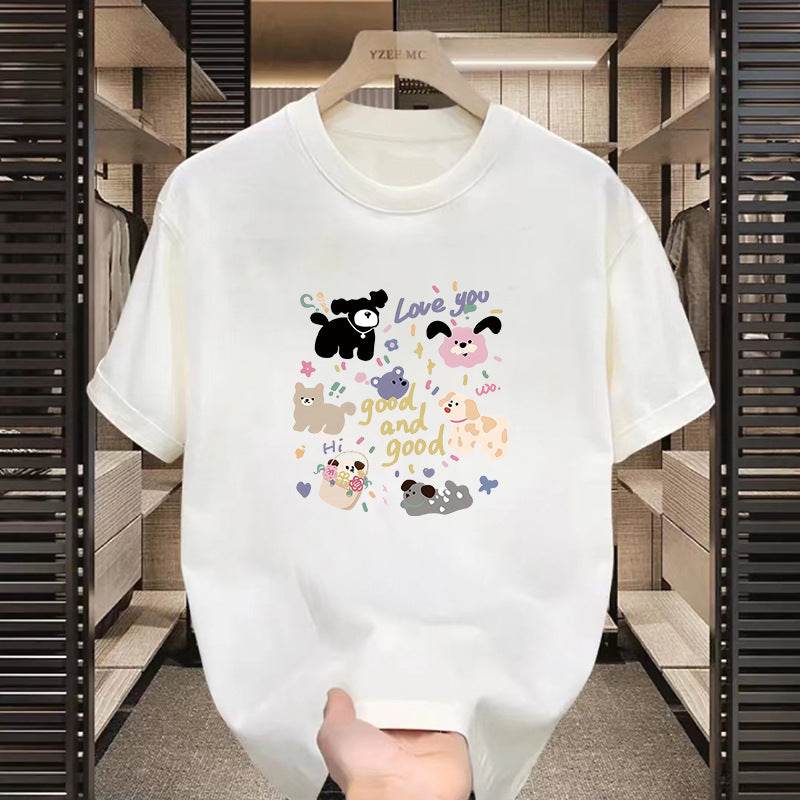 Buycenter High Street Printed Motorcycle T-Shirt - Short Sleeve for Casual Style - Buy Center