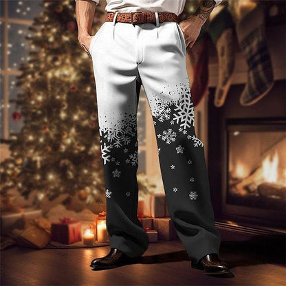 Buycenter Men's 3D Printed Casual Pants - Loose Fit, Multiple Sizes - Buy Center