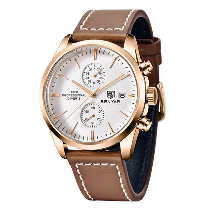 Buy Center Fashion Business Leisure Watch - Quartz Calendar & Casual Style - Buy Center