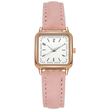 Women's Luminous Small Square Quartz Watch - Stylish Everyday Accessory - Buy Center