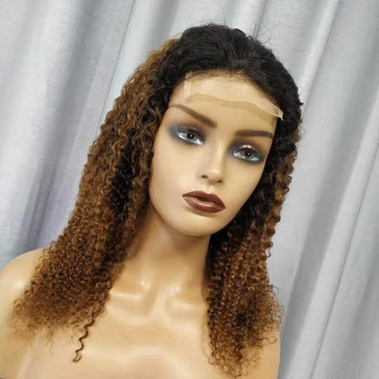 Kinky Curly Human Hair Wig - Versatile Long Style for All Skin Tones - Buy Center