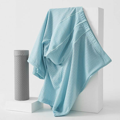 Men's Transparent Mesh Sport Boxer - Breathable & Stylish Athletic Shorts - Buy Center