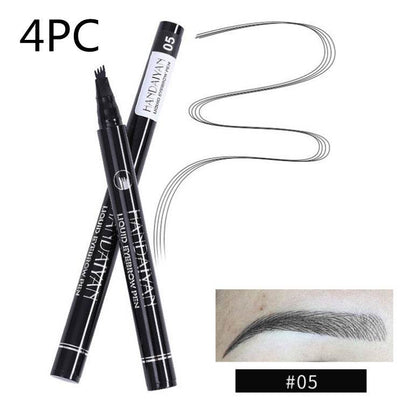 Microblading Eyebrow Pencil - Waterproof Fork Tip for Flawless Brows - Buy Center