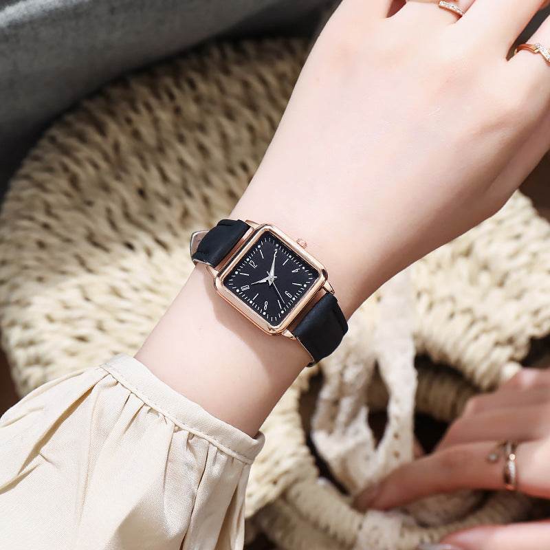 Women's Luminous Small Square Quartz Watch - Stylish Everyday Accessory - Buy Center