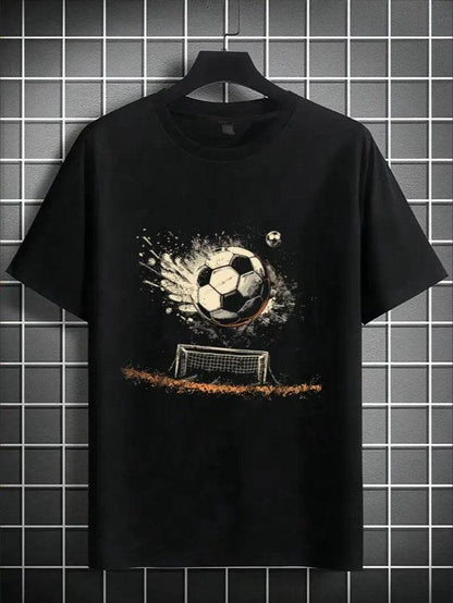 Buycenter Men's Short Sleeve T-shirt - Soft Polyester Blend, Casual Fit - Buy Center