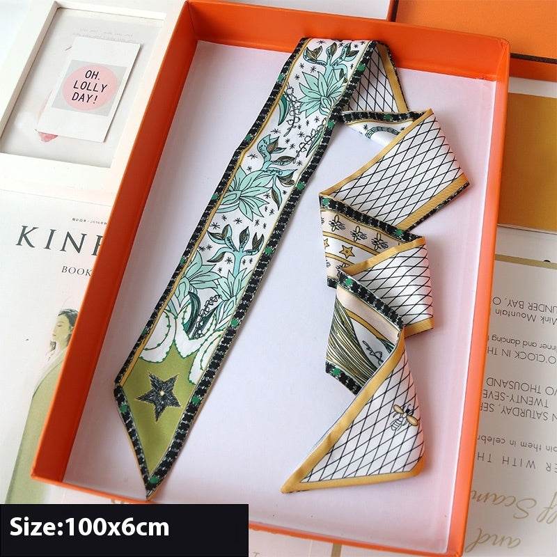 Stylish Narrow Bag Handle Scarves - Trendy Accessories for Men’s Ties - Buy Center
