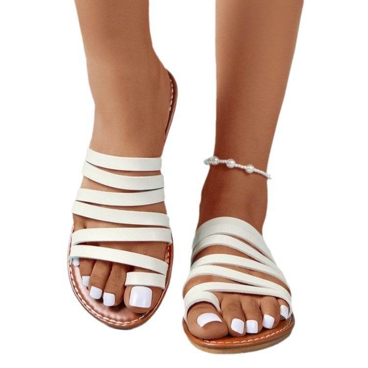 Stylish Women's Flat Sandals - Trendy Colors, Comfortable & Durable - Buy Center