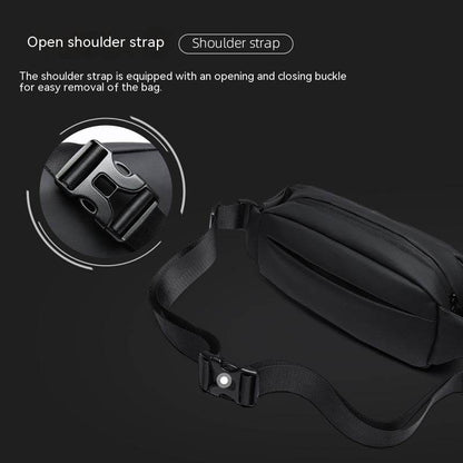 Men's Functional Messenger Bag - Trendy One-Shoulder Style for Urban Adventures - Buy Center