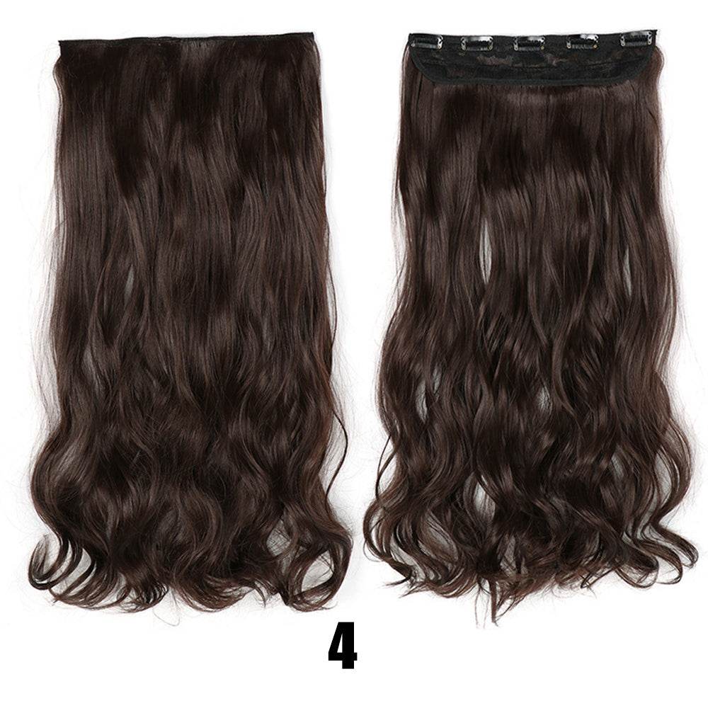 Women's Big Wavy Long Curly Hair Extensions - Fluffy No Trace Design - Buy Center