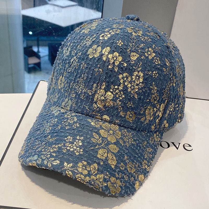 Buycenter Korean Style Retro Printed Cap - Adjustable Sun Protection Hat - Buy Center