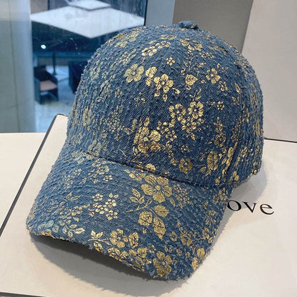 Buycenter Korean Style Retro Printed Cap - Adjustable Sun Protection Hat - Buy Center