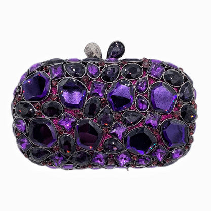 Elegant Hand-held Diamond Evening Bag - Custom Colors & Stylish Design - Buy Center