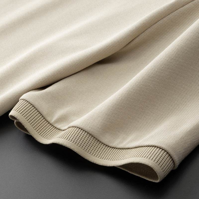 Buycenter Men's Casual Slim Fit Jacket T-shirt - Solid Color Summer Style - Buy Center