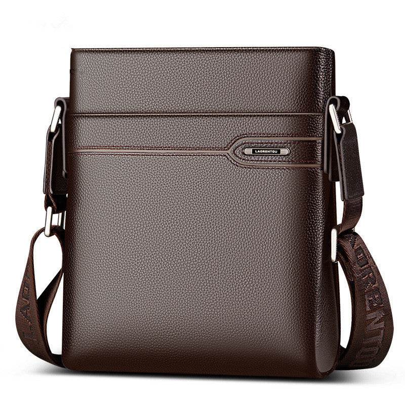 Premium Cowhide Leather Briefcase - Stylish Handbag for Commuters 2025 - Buy Center