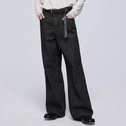 Men's Primary Red Ear Jeans - Mid-High Waist 100% Cotton Denim - Buy Center