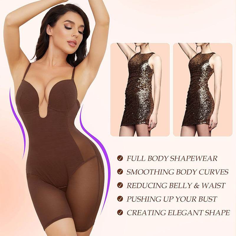 Sexy Belly-Contracting Jumpsuit Sling - Supportive & Figure-Hugging Style - Buy Center