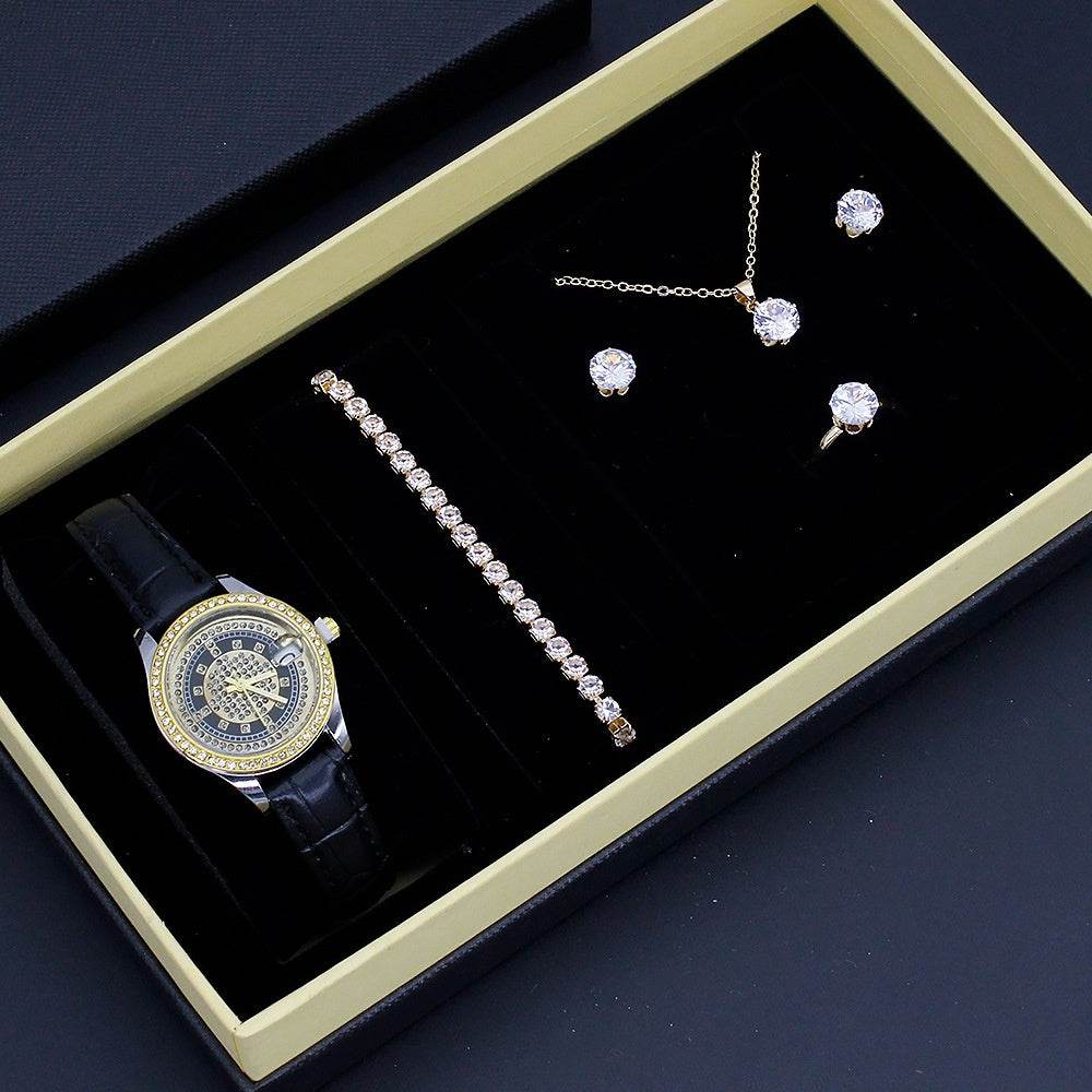 New Ladies Valentine's Day Watch Jewelry Set - Stylish Accessories for Any Occasion - Buy Center