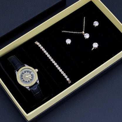 New Ladies Valentine's Day Watch Jewelry Set - Stylish Accessories for Any Occasion - Buy Center