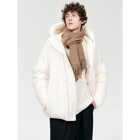 Solid Color Fringed Long Scarf - Warm, Skin-Friendly Material for Stylish Layers - Buy Center