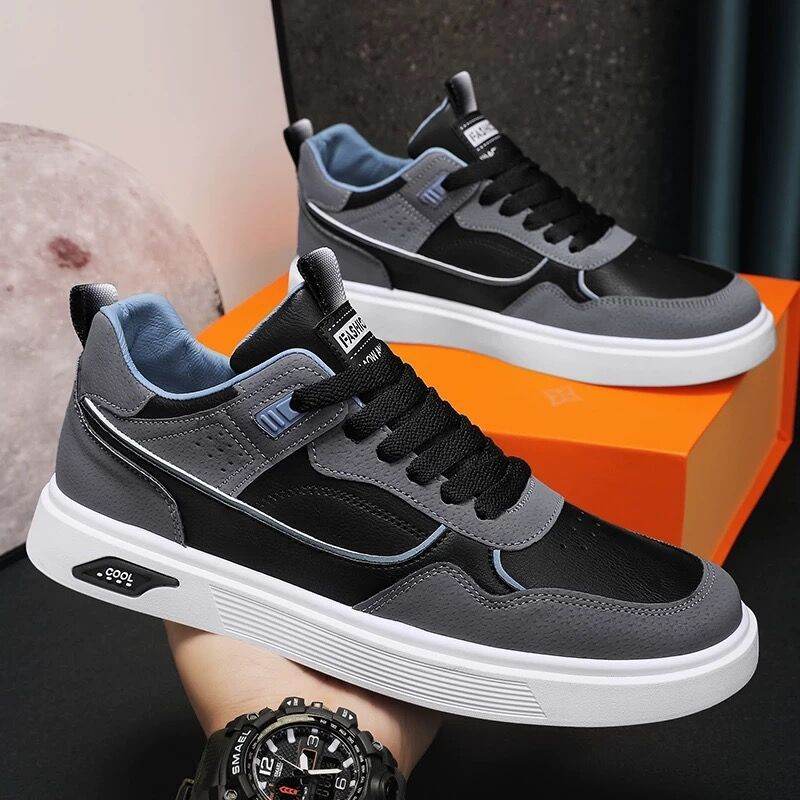 Trendy Men's Breathable Canvas Shoes - Korean Style for All-Day Comfort - Buy Center