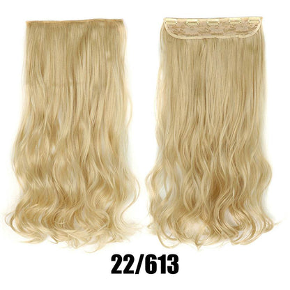 Women's Big Wavy Long Curly Hair Extensions - Fluffy No Trace Design - Buy Center