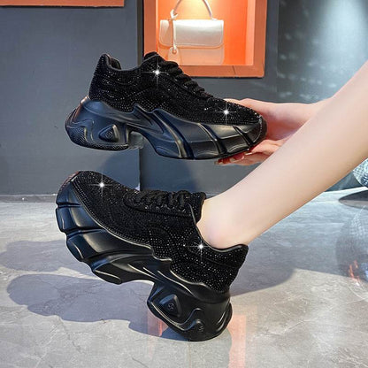 Women's Platform Heel Sports Shoes - Casual Stylish Flats for 2025 - Buy Center