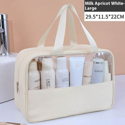 Large Capacity Transparent Cosmetic Bag - Waterproof & Stylish Organizer - Buy Center