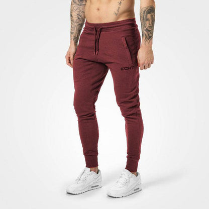 Men's Casual Slim Fit Trousers - Comfortable Cotton Sports Pants - Buy Center