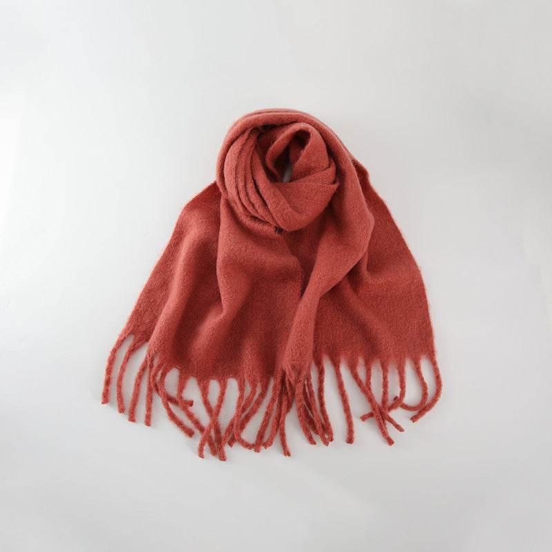 All-Match Cashmere-Like Tassel Scarf for Women - Warm & Stylish Accessories - Buy Center