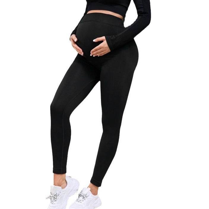Buycenter Antenatal Yoga Trousers - High Elastic Belly Support, Quick-Drying - Buy Center