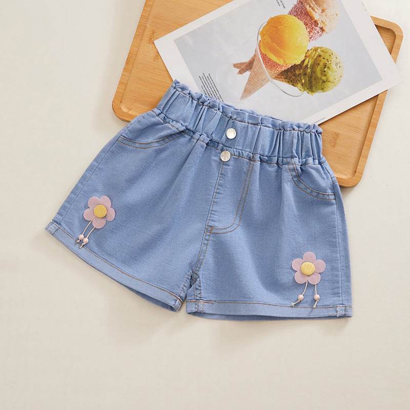 Summer Fashion Children's High Waist Shorts - Trendy Cotton Styles 2025 - Buy Center