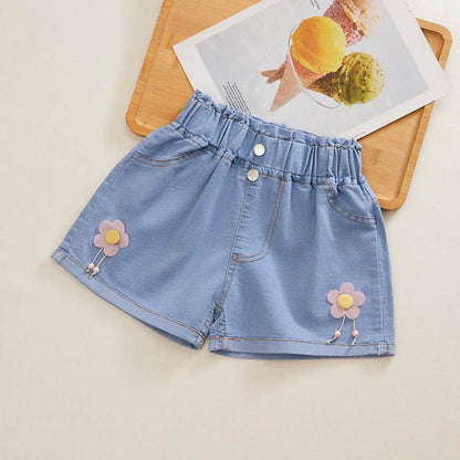 Summer Fashion Children's High Waist Shorts - Trendy Cotton Styles 2025 - Buy Center