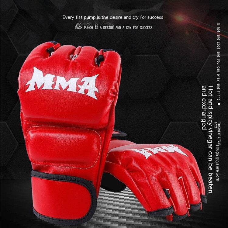 Sandbag Combat Boxing Gloves - Durable PU, Trendy Styles for Training - Buy Center
