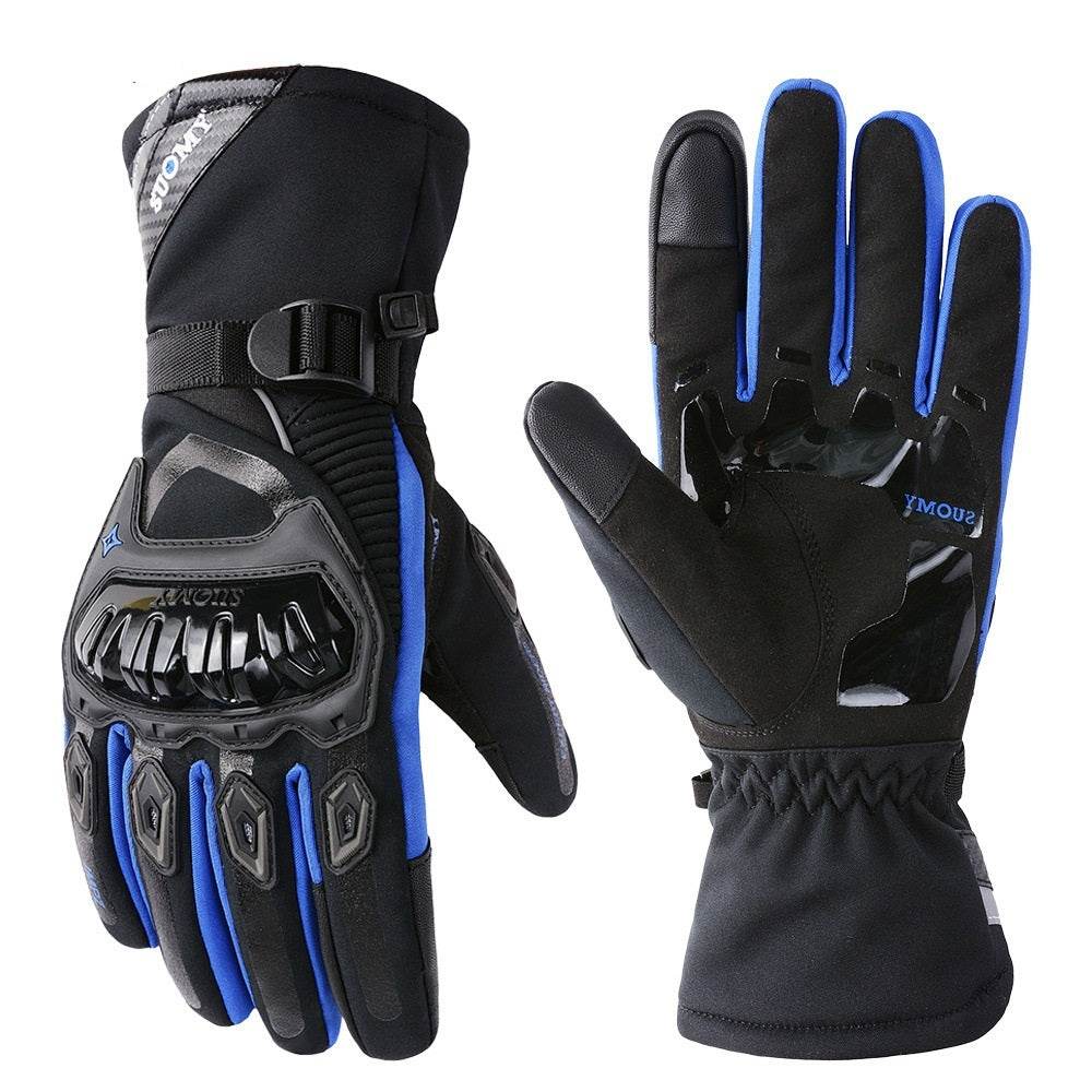Winter Waterproof Motorcycle Gloves - Electric Heated & Touch Screen Ready - Buy Center