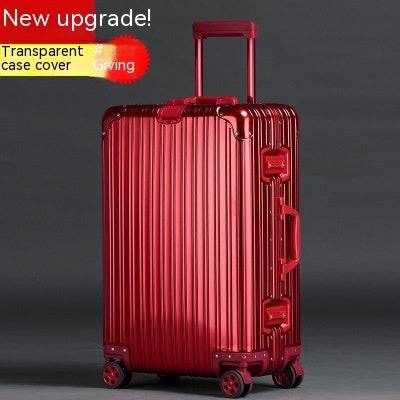 Large Capacity Aluminum Magnesium Trolley Case - Waterproof & Stylish Travel - Buy Center