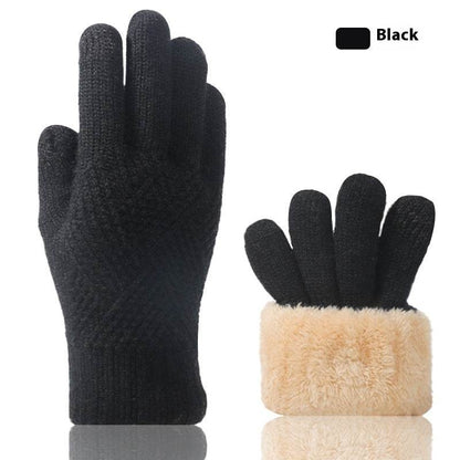 Women's Thermal Touch Screen Gloves - Double Layer, Windproof, Fleece-lined - Buy Center