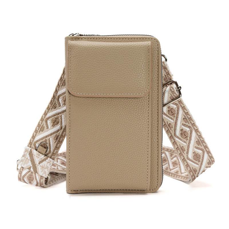 Stylish Women's Messenger Bag - Trendy PU One Shoulder Phone & Coin Purse - Buy Center
