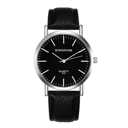 Ultrathin Couple Belt Watch - Stylish Unisex Design for Men & Women - Buy Center