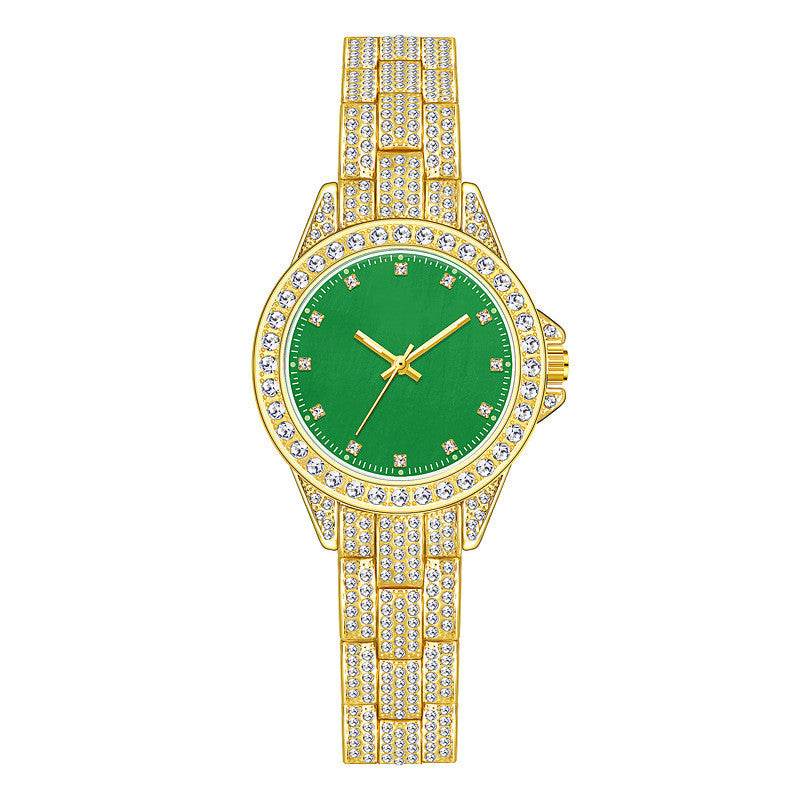 Buy Center Women's Diamond Watch - Elegant Dress Timepiece with Rhinestones - Buy Center