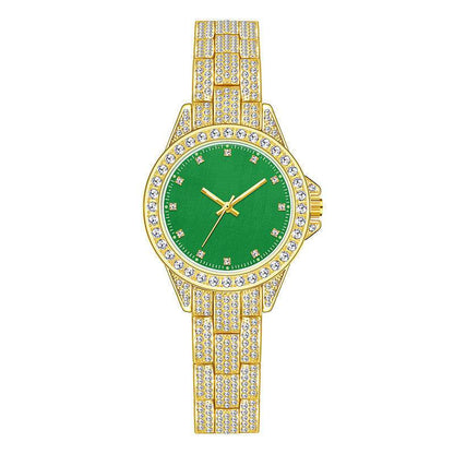 Buy Center Women's Diamond Watch - Elegant Dress Timepiece with Rhinestones - Buy Center