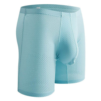 Men's Transparent Mesh Sport Boxer - Breathable & Stylish Athletic Shorts - Buy Center