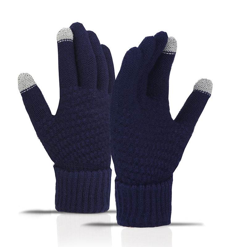 Women's Fleece-Lined Cycling Gloves - Windproof & Touch Screen Friendly - Buy Center