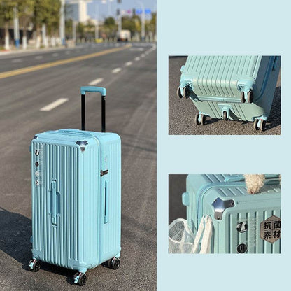 Large-Capacity Trolley Case - Shock-Absorbing, TSA Lock & Universal Wheels - Buy Center