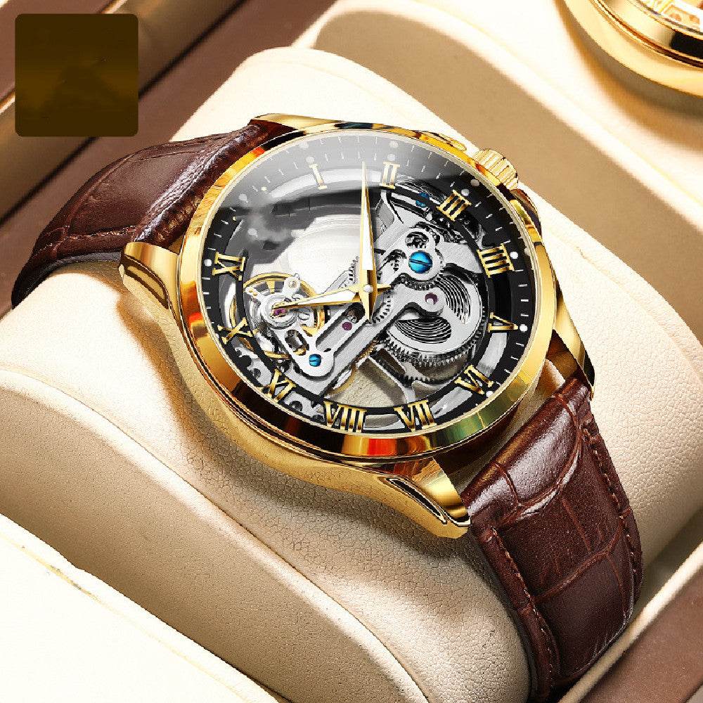 Buycenter Men's Waterproof Luminous Mechanical Watch - Fashion Style, 41mm Dial - Buy Center