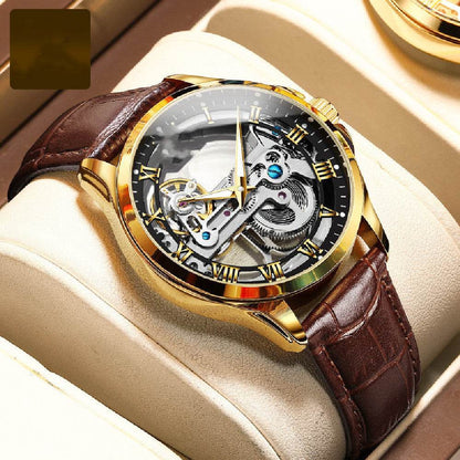 Buycenter Men's Waterproof Luminous Mechanical Watch - Fashion Style, 41mm Dial - Buy Center