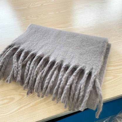 All-Match Cashmere-Like Tassel Scarf for Women - Warm & Stylish Accessories - Buy Center