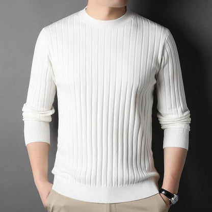Buycenter Men's Round Neck Pullover - Stylish Knitwear for 2025 - Buy Center