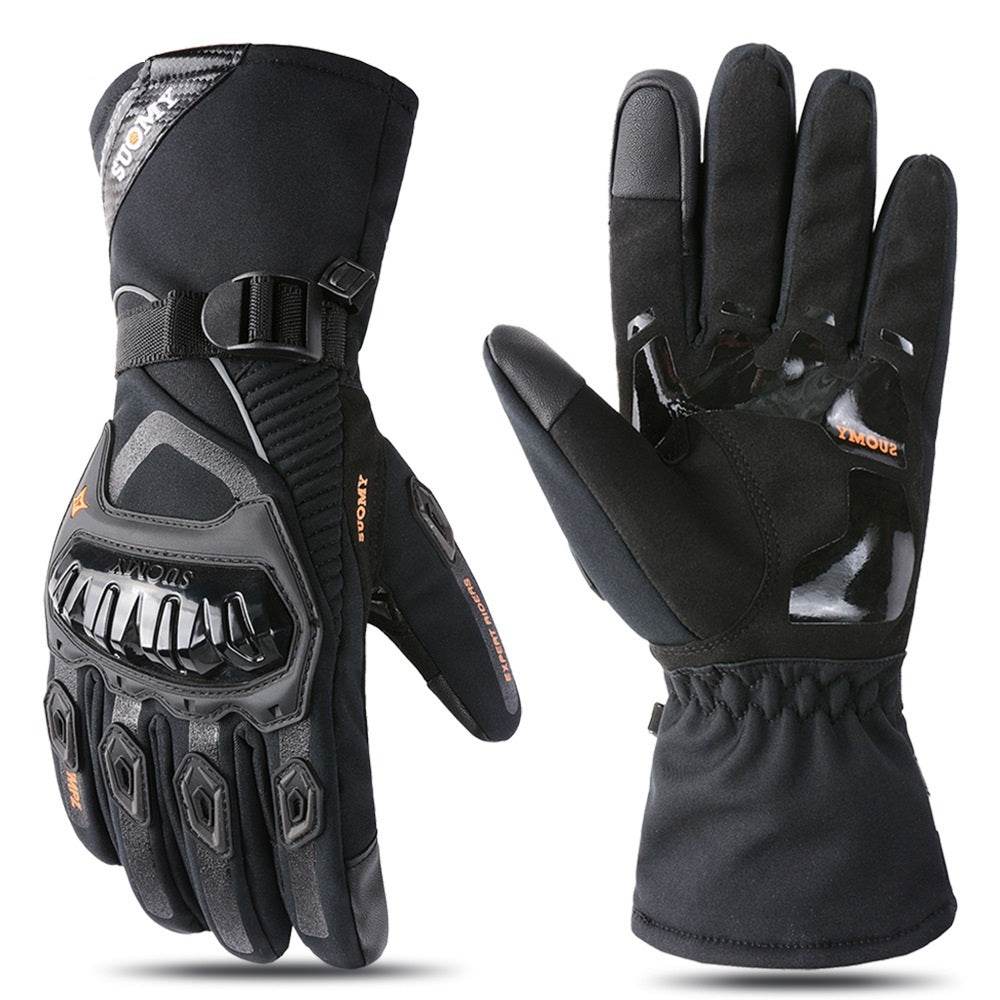 Winter Waterproof Motorcycle Gloves - Electric Heated & Touch Screen Ready - Buy Center